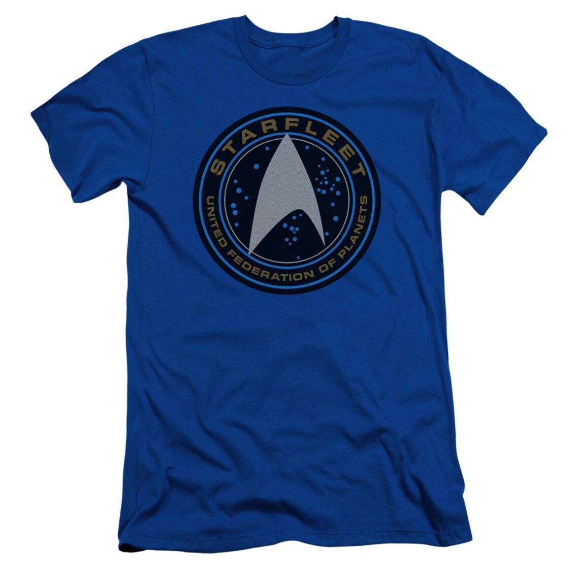 Star Trek Starfleet Patch Royal Blue Shirts - Etsy