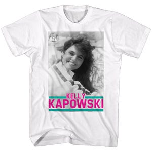 Saved By The Bell Kelly Kapowski White Shirt