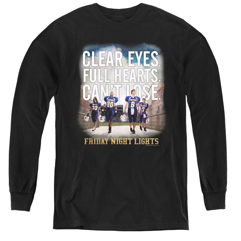 Friday Night Lights Clear Eyes Full Hearts Can't Lose Etsy