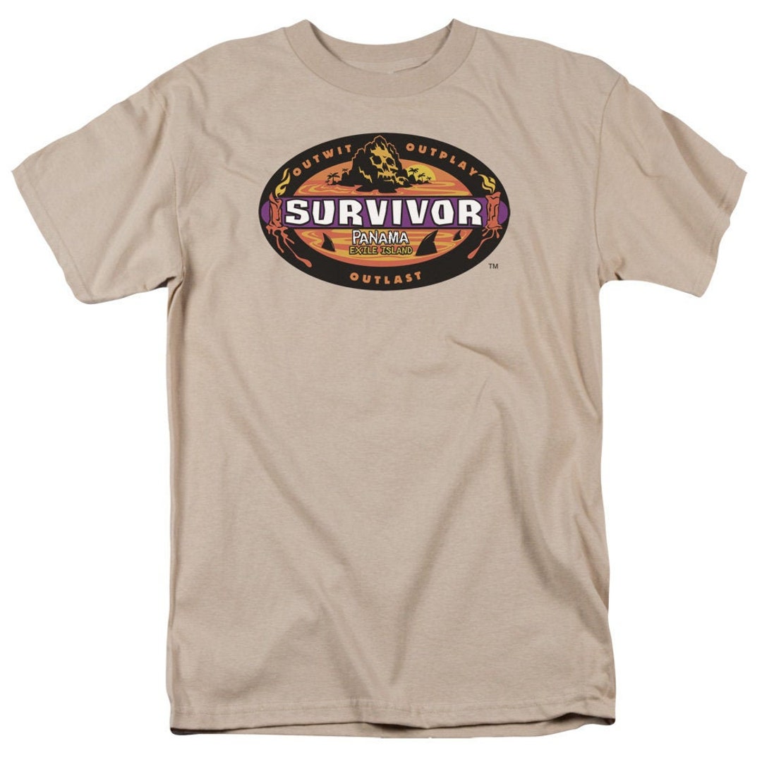Survivor Panama Exile Island Shirt Reality TV Show Tee Vintage