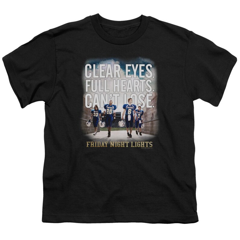 Friday Night Lights Clear Eyes Full Hearts Can't Lose Etsy