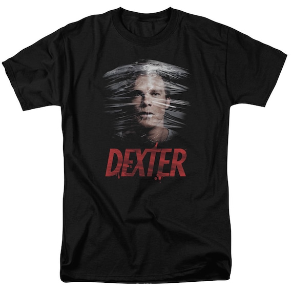 Dexter Plastic Wrap Black Shirts - Etsy