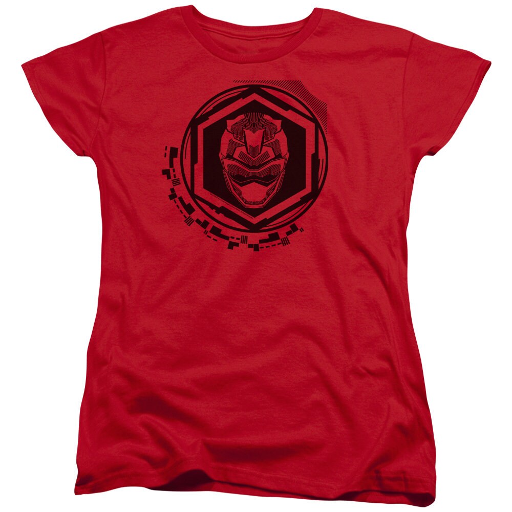 Power Rangers Red Ranger Woman's and Juniors Red Shirts - Etsy