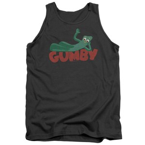 Gumby on Logo Adult Charcoal Shirts - Etsy