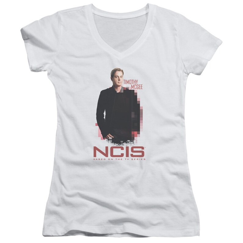 NCIS Timothy Mcgee Woman's and Juniors White Shirts | Etsy