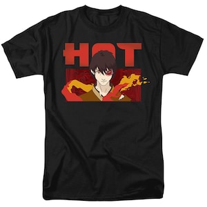 Avatar Hot Zuko Black Shirts