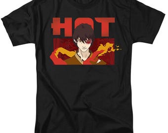 Avatar Hot Zuko Black Shirts
