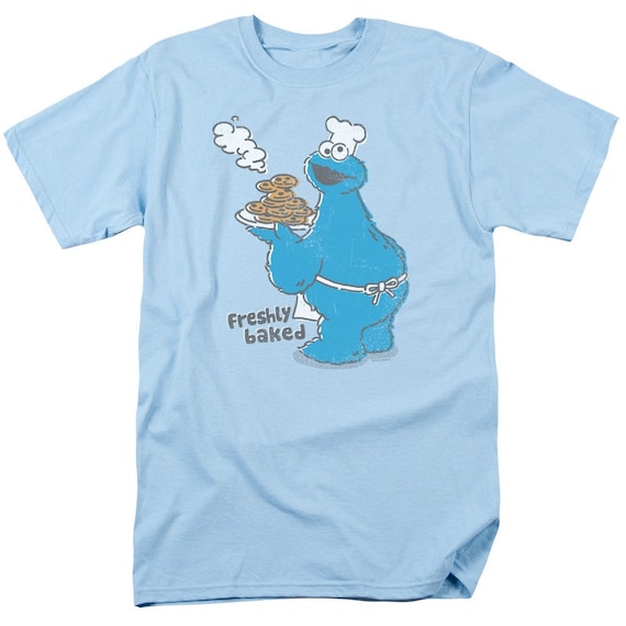 Sesame Street Cookie Monster Freshly Baked T Shirt Sesame Street Cookie Monster Freshly Baked T Shirt