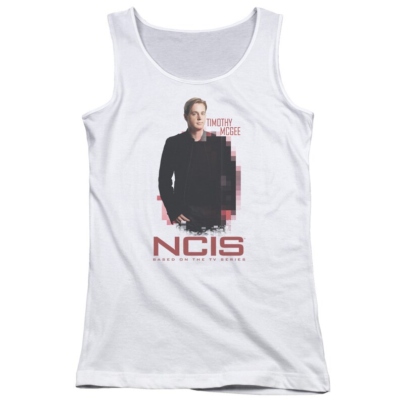NCIS Timothy Mcgee Woman's and Juniors White Shirts | Etsy