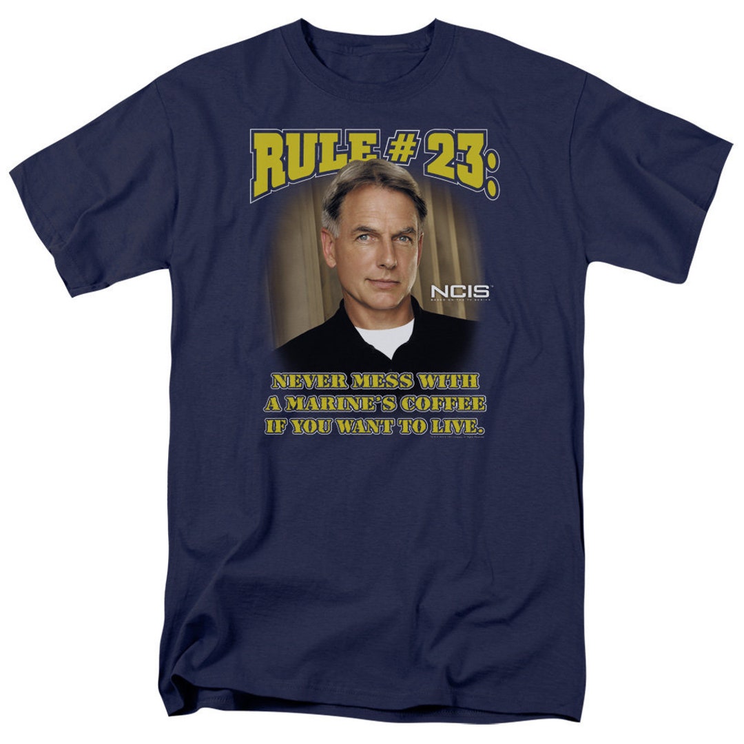 NCIS ネイビー 犯罪捜査班 Gibbs Rules Long Tシャツ NCIS Gibbs Rules Adult Long Sleeve T-Shirt – Paramount Shop