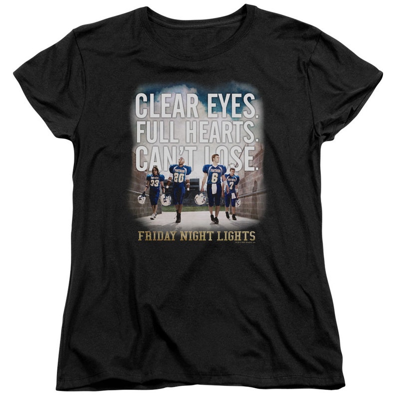 Friday Night Lights Clear Eyes Full Hearts Can't Lose Etsy
