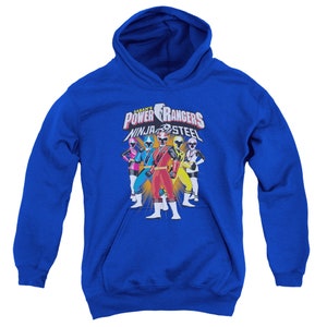 Power Rangers Ninja Steel Team Lineup Kid's Royal Blue Shirts - Etsy