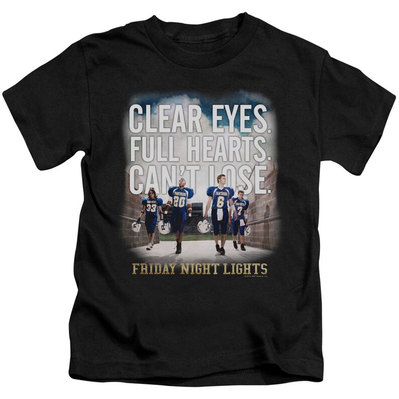Friday Night Lights Clear Eyes Full Hearts Can't Lose Etsy