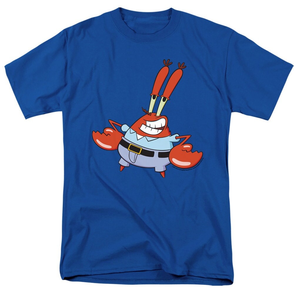 SpongeBob SquarePants T-Shirt Sad Patrick In Fish Bowl Small White Shirt