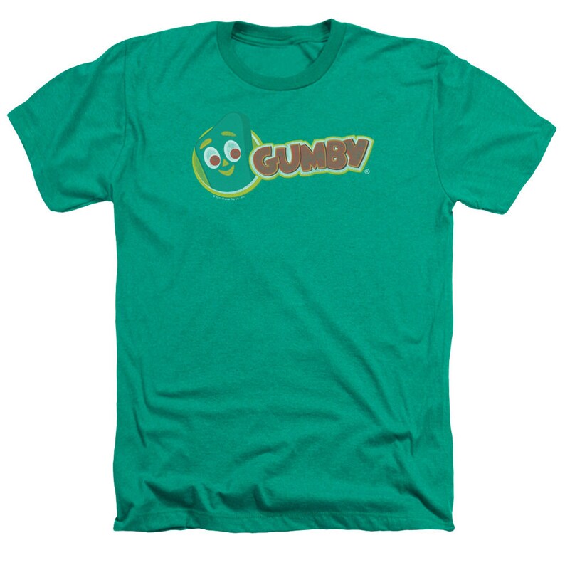 Gumby Logo Kelly Green Shirts - Etsy