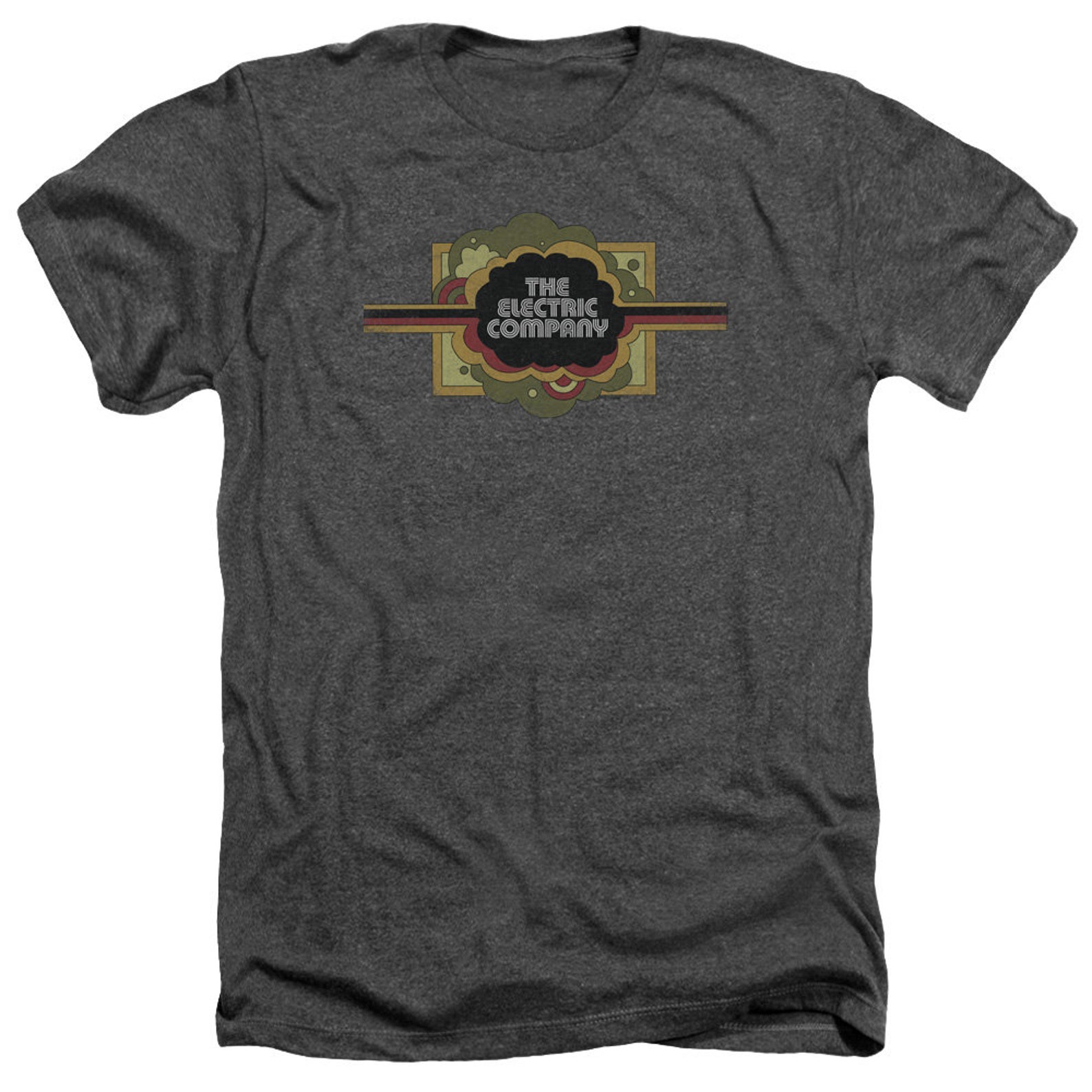 The Electric Company Logo Charcoal Shirts | Etsy