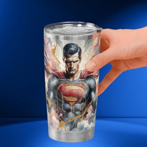 Super Hero Seamless Tumbler Wrap 20oz Skinny Sublimation Design Male Superhero Wall Art Father's Day Gift Png PDF DTF Justice Leaque patriot