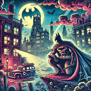 Novela gráfica de estilo Gotham, caballero oscuro, archivos PNG, PDF, DTF, sublimación, imprimible, clipart gótico, arte de camiseta de héroe, diseño de vaso para fiesta