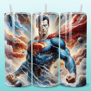 3D Super Hero Seamless Tumbler Wrap 20oz Skinny Sublimation Design Photo backdrop Wall Art Gift for Dad Png PDF DTF Justice Leaque Patriot