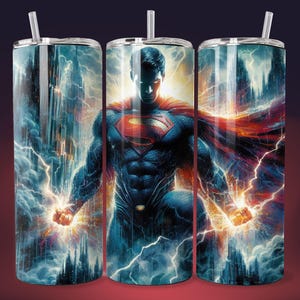 Super Hero Seamless Tumbler Wrap 20oz Skinny Sublimation Design Male Superhero Wall Art Father's Day Gift Png PDF DTF Justice Leaque patriot