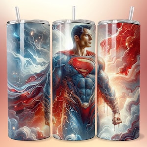 Super Hero Seamless Tumbler Wrap 20oz Skinny Sublimation Design Male Superhero Wall Art Father's Day Gift Png PDF DTF Justice Leaque patriot