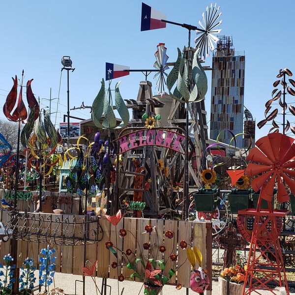 Yard Art, Grapevine, TX - Canvas or Metal Fine Art Photography Print