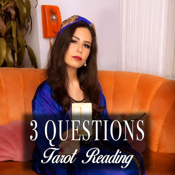 3 Question Tarot Psychic Reading Same Day or Within 24 Hours!