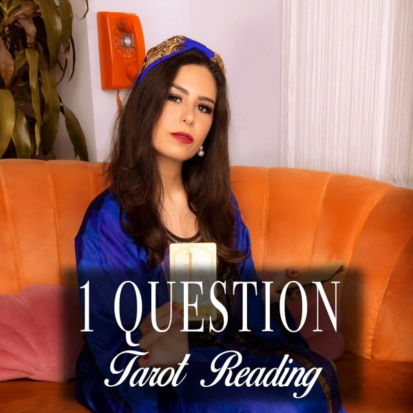 SAME DAY, 1 Question Reading, Psychic Reading, Tarot Card Reading | Handmade Gift |