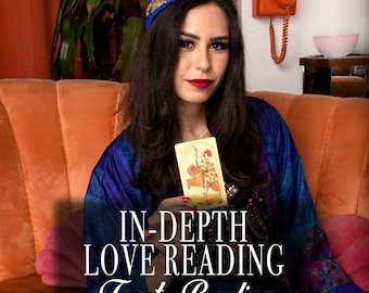 Tarot Love Reading Psychic  | Love Tarot Reading | Clarity in Love Relationships | Fast Reading | In Depth Detailed | Personalized