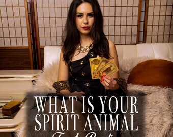 Lectura de animales espirituales / Conoce tu tótem y animal de poder / Guía chamánica