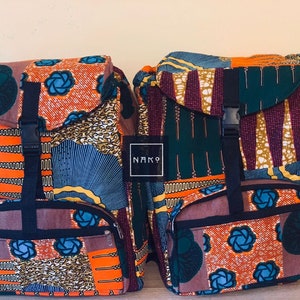 African print bags
