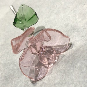 Blown Glass Rose image 4