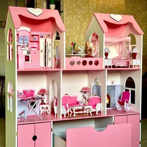 Casa de barbie hecha a mano shop