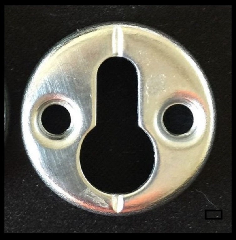 Pack of 28 Keyhole hangers Round METAL recessed/flush Etsy