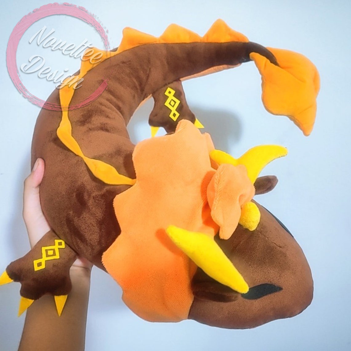 Genshin Impact Hand Made Zhongli Morax Plushie | Etsy