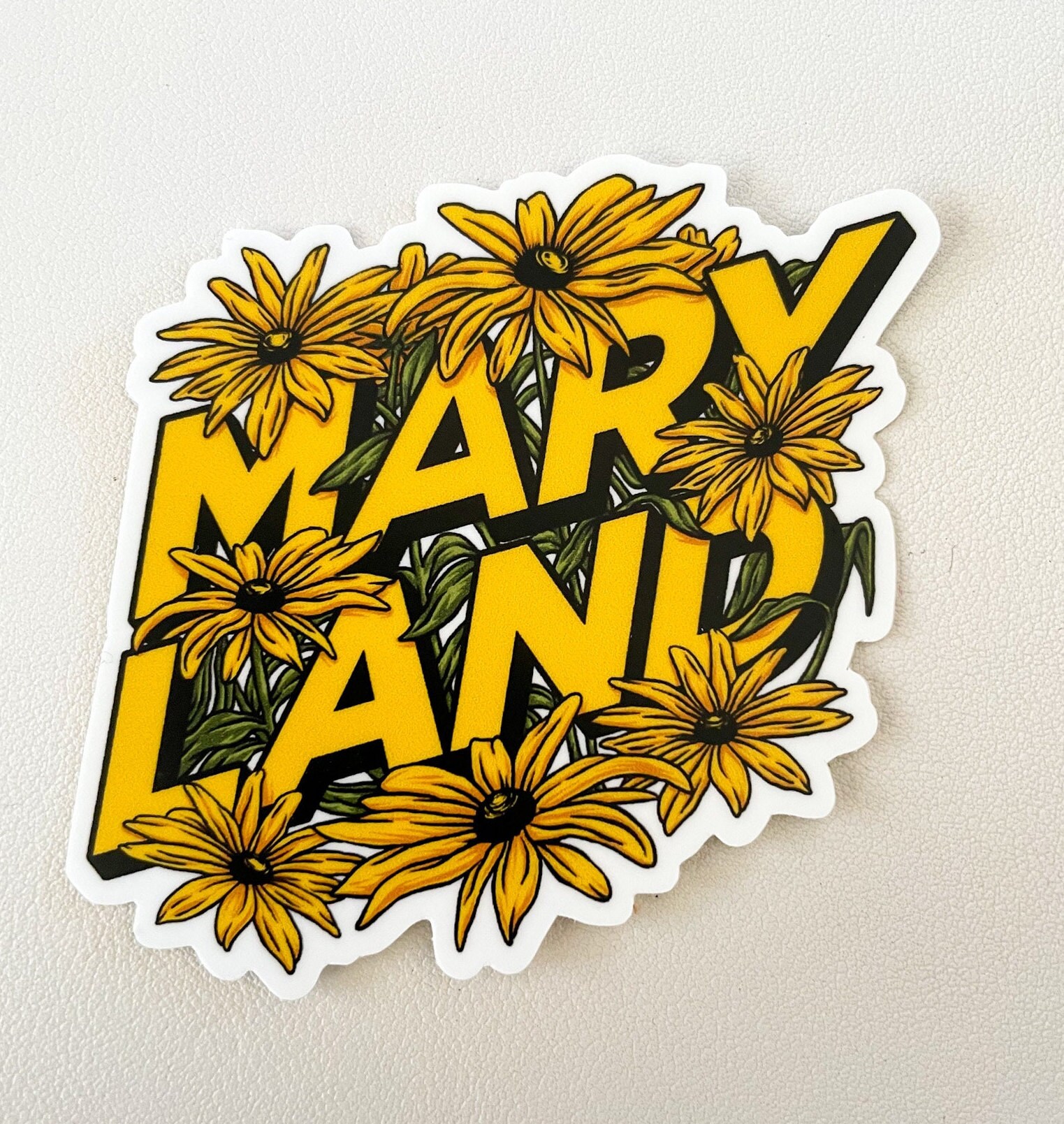Maryland Black-eyed Susan Sticker - Etsy