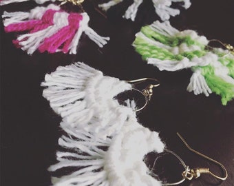 Macrame Earrings | Jewelry | Hippie | Boho | Gift
