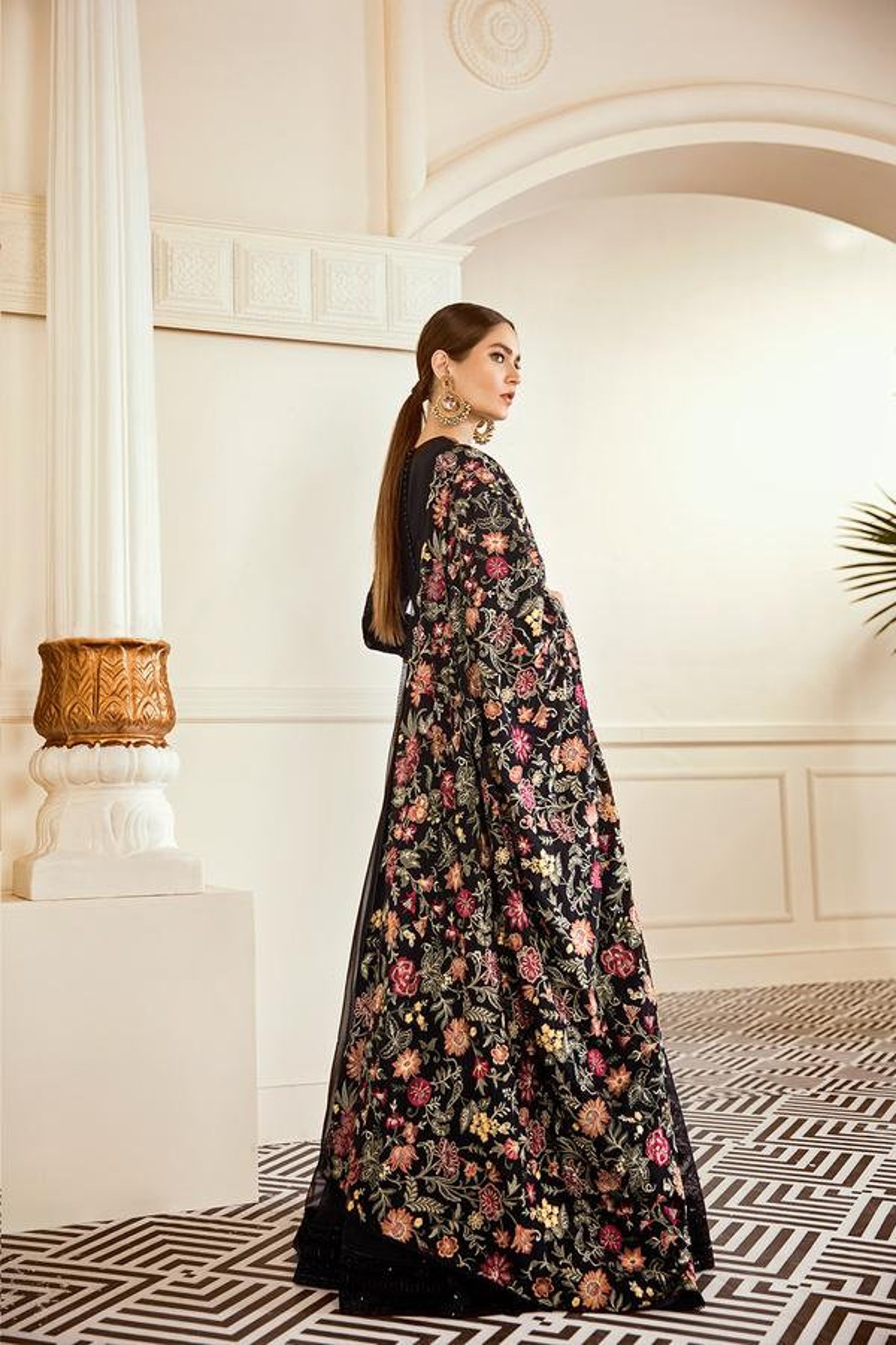 pakistani evening wear