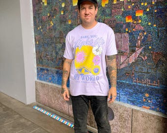 You Light Up My World Tee, Theme Park Tshirt, WDW Inspired Shirt, Princess Design