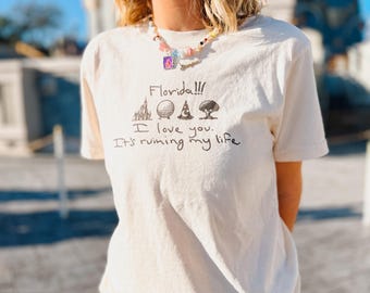 Florida!!! It's Killing Me 4 Parks Tee, Theme Park Tshirt, WDW Inspired Shirt, Pop Girl Design