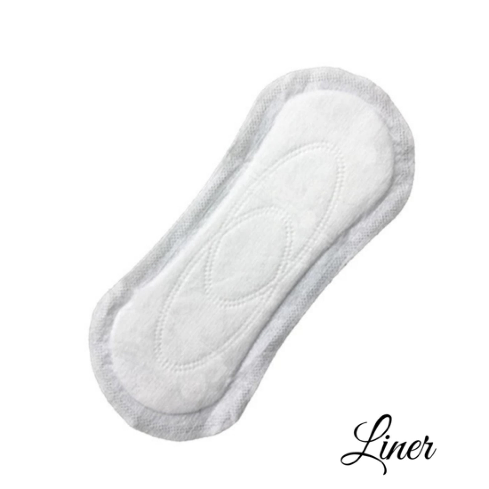 100 Natural Organic Cotton Liners Ultra Thin Feminine Pads Etsy