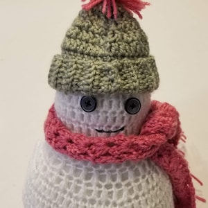 Button-eye Snowman