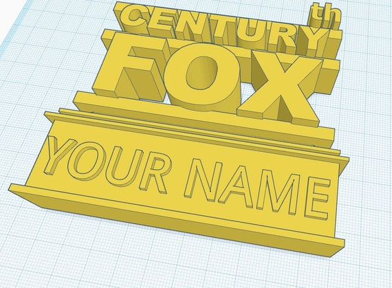 Element 3d v2) YOUR 20th Century Fox LOGO 