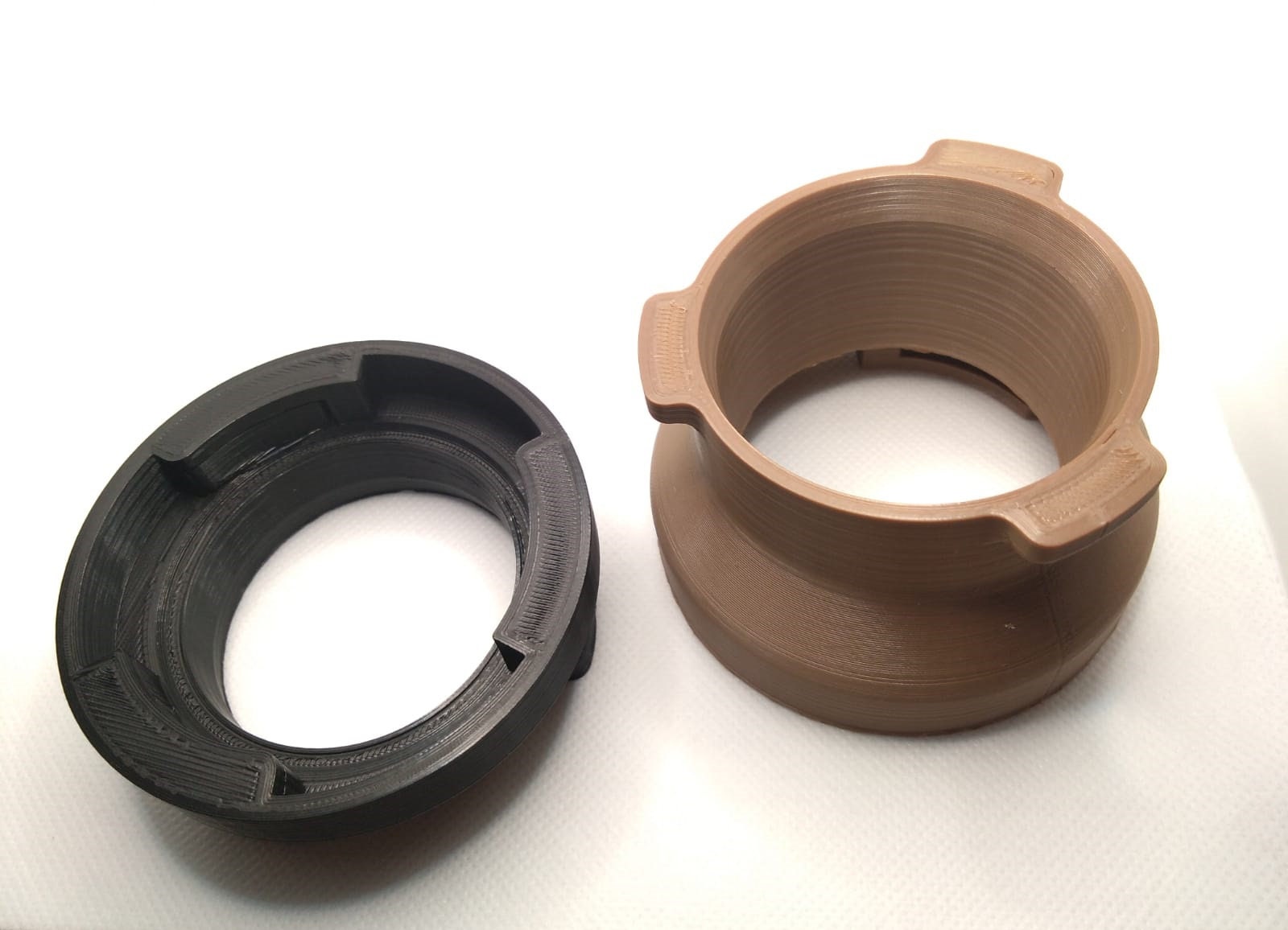 Embudo extensor de portafiltros Express de 54 mm Breville Barista de 3 cm o 5 cm de alto. Impreso en 3D con plástico PETG o PLA
