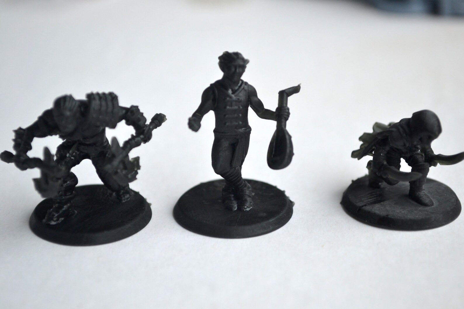 resin printed figures