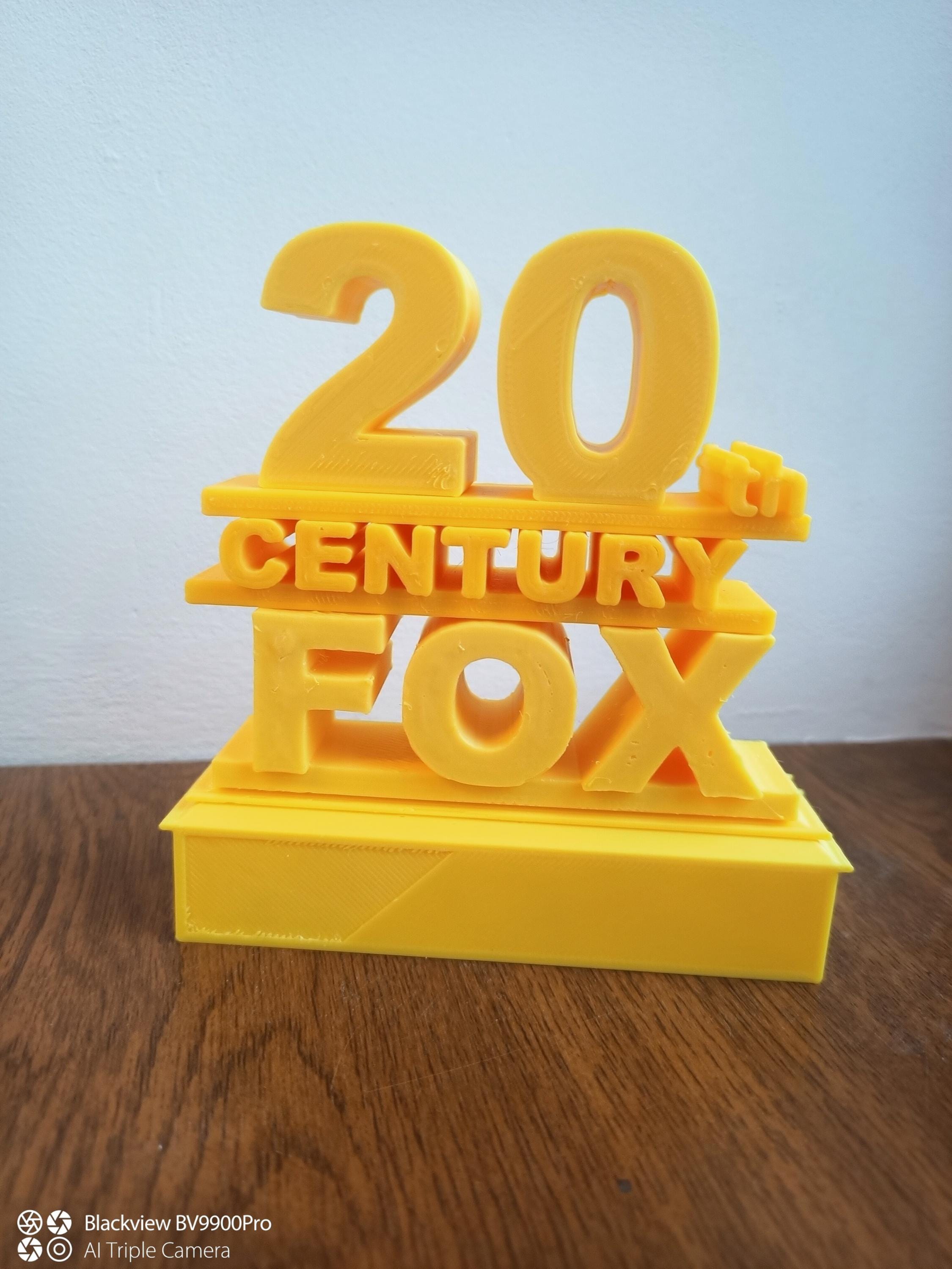 20th Century Fox. Sold as Is. DISCOUNT - Mixed Color | 3d Printed 
