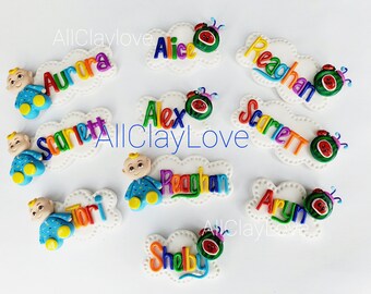 CLAY JELLYFISH Hair bow Decoration Embellishment