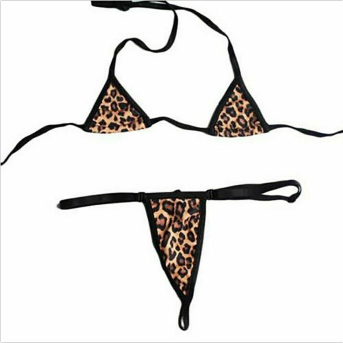 Sexy Set Brazilian Swimwear Thong Micro Bikini Women's | Etsy
