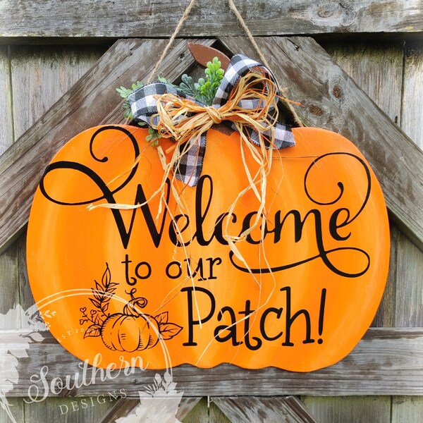 Fall Door Hanger Etsy