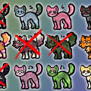 Cheap Cat Fursona Adopts